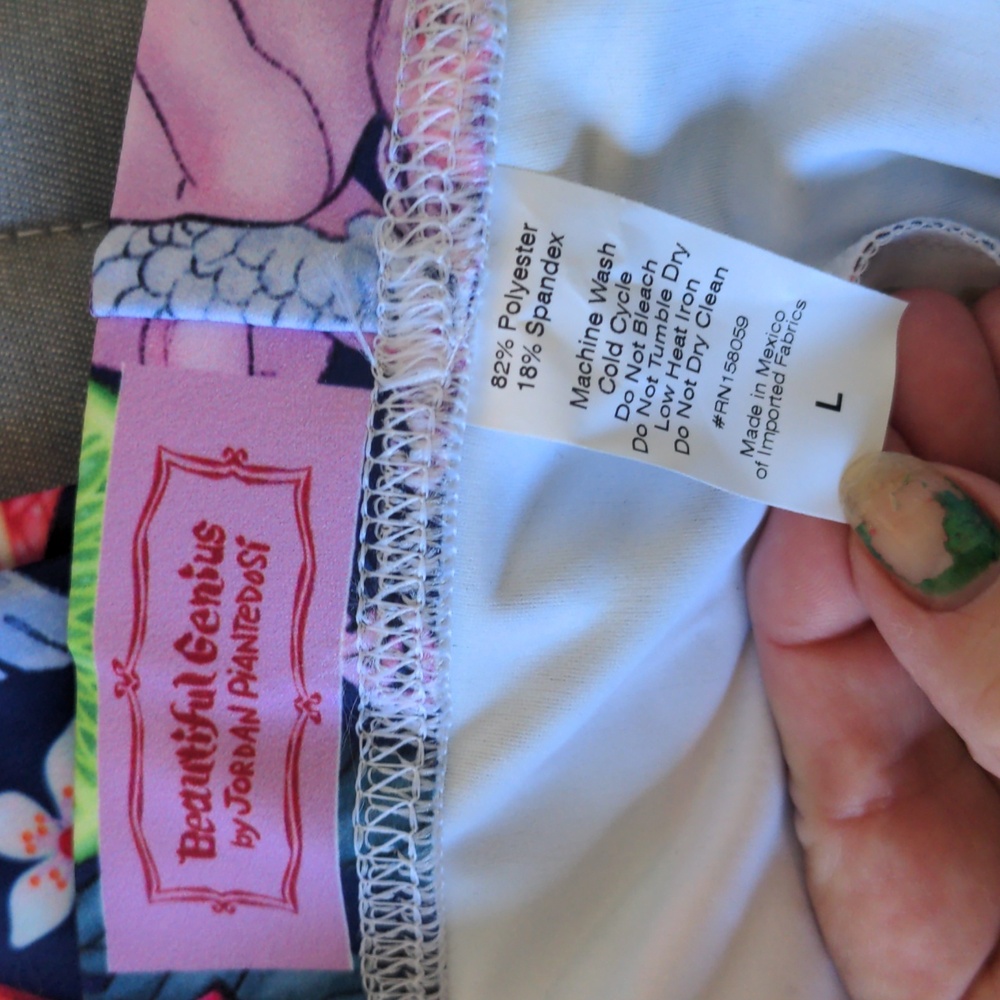 Beautiful Genius x Jordan Piantedosi maximalist fruit+ cherub leggings - Picture 3 of 13